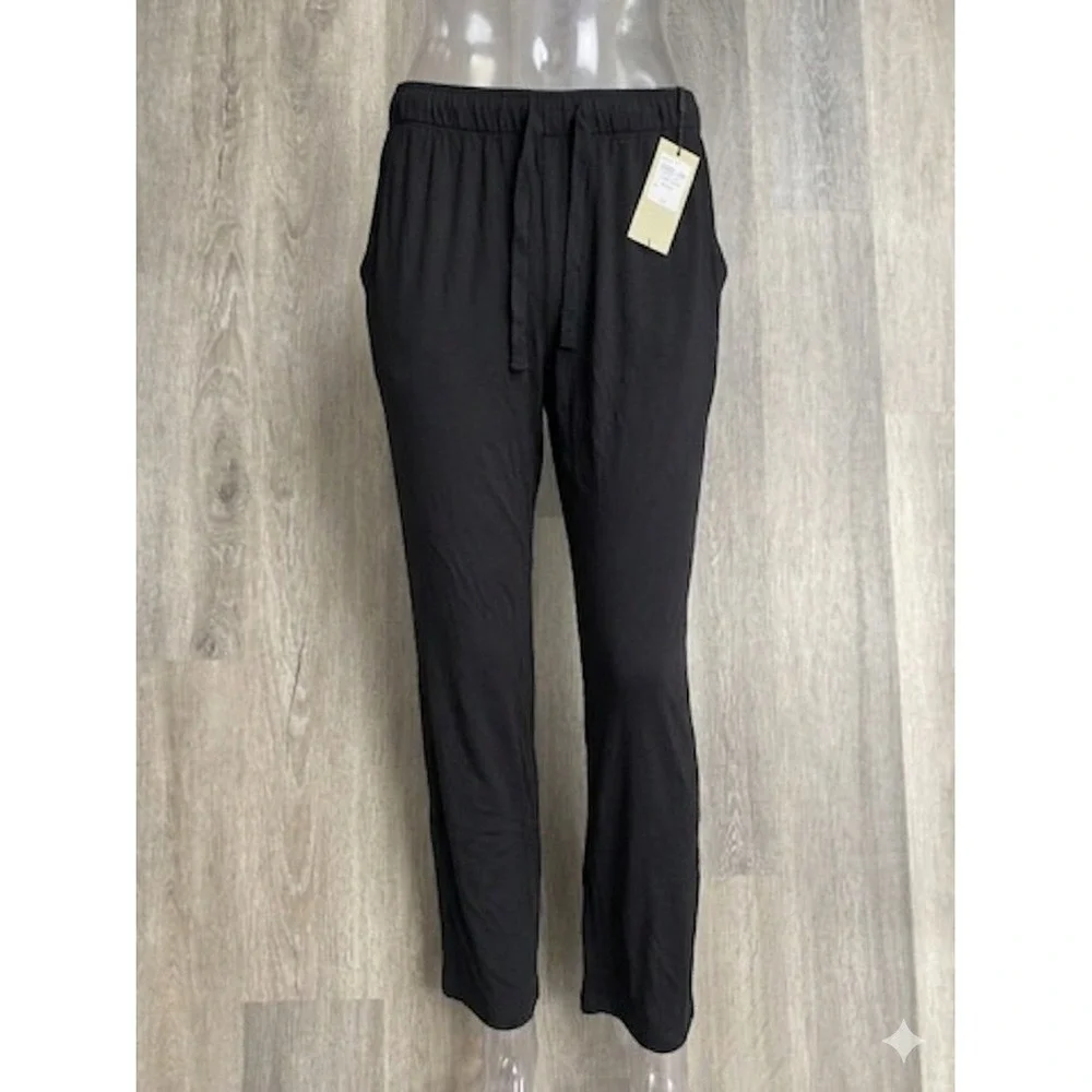 Goodfellow & Co Men's XL Modal Knit Pajama Lounge Pants Sleep Bottoms black